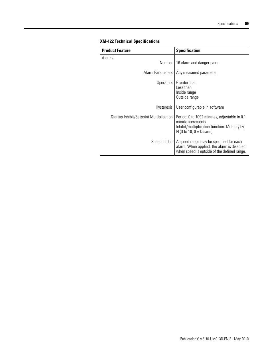 Rockwell Automation 1440-VSE02-01RA XM-122 gSE Vibration Module User Manual | Page 109 / 216