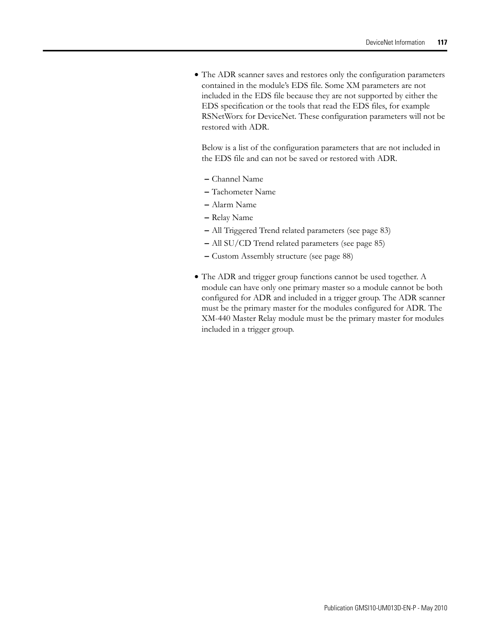 Rockwell Automation 1440-VSE02-01RA XM-122 gSE Vibration Module User Manual | Page 127 / 216