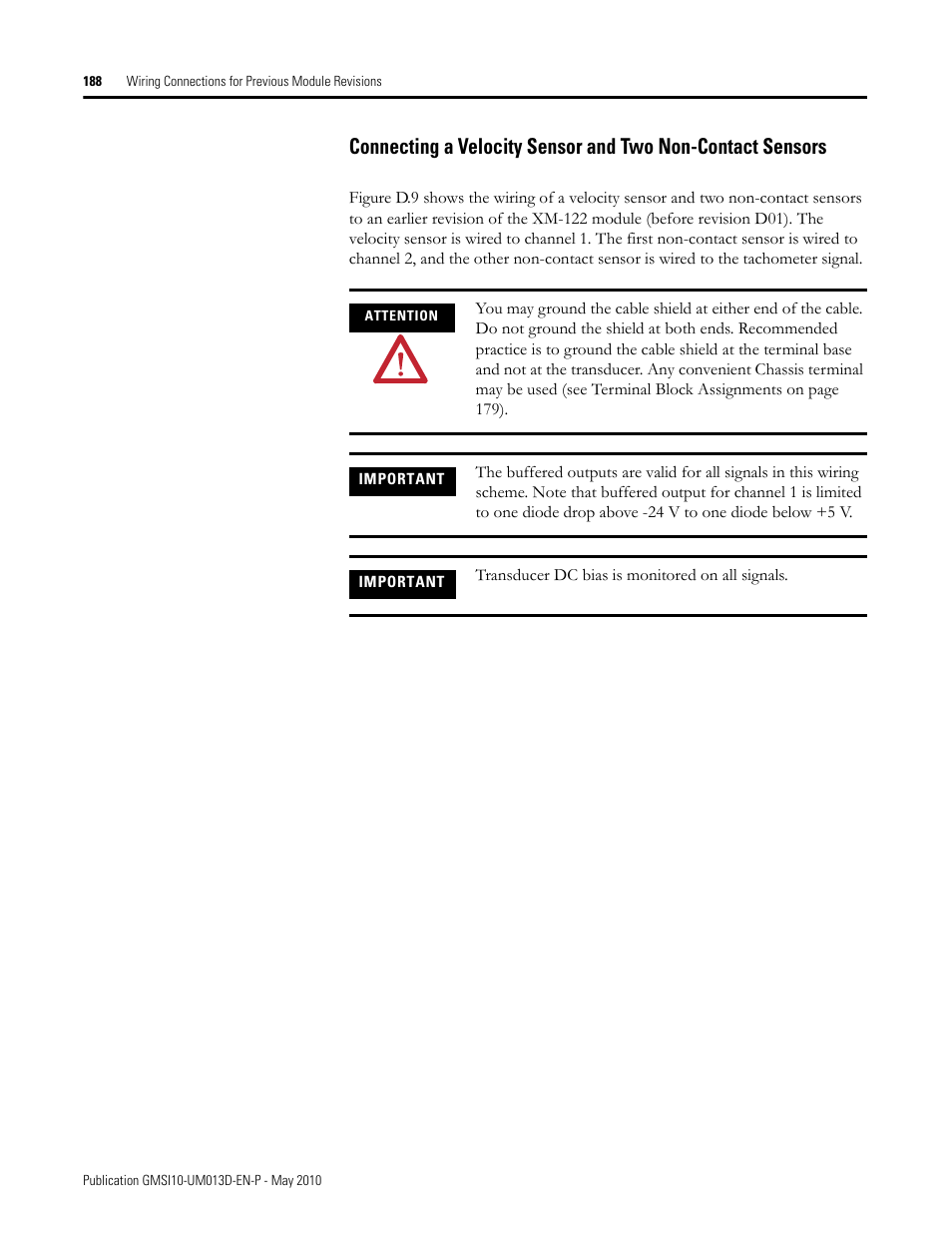 Rockwell Automation 1440-VSE02-01RA XM-122 gSE Vibration Module User Manual | Page 198 / 216
