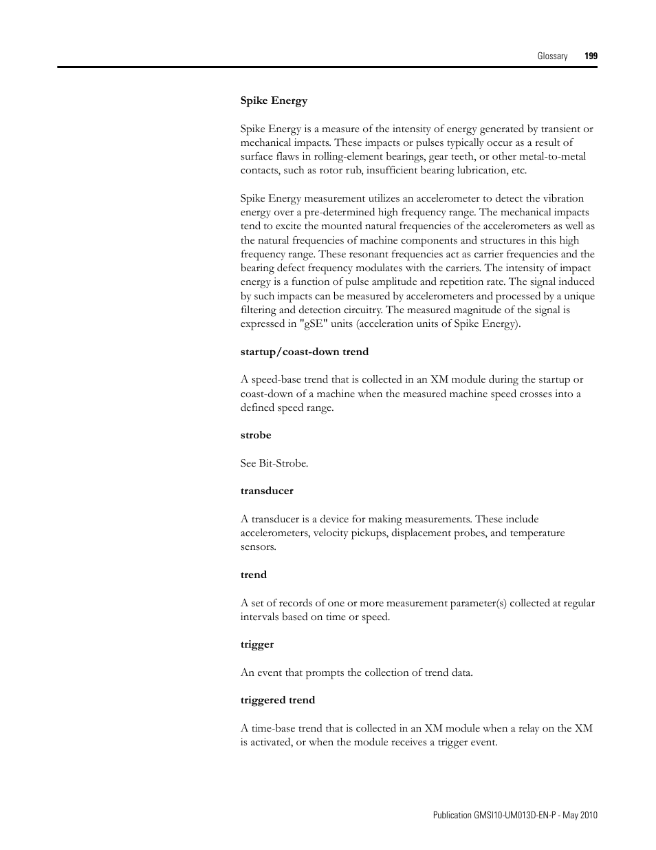 Rockwell Automation 1440-VSE02-01RA XM-122 gSE Vibration Module User Manual | Page 209 / 216