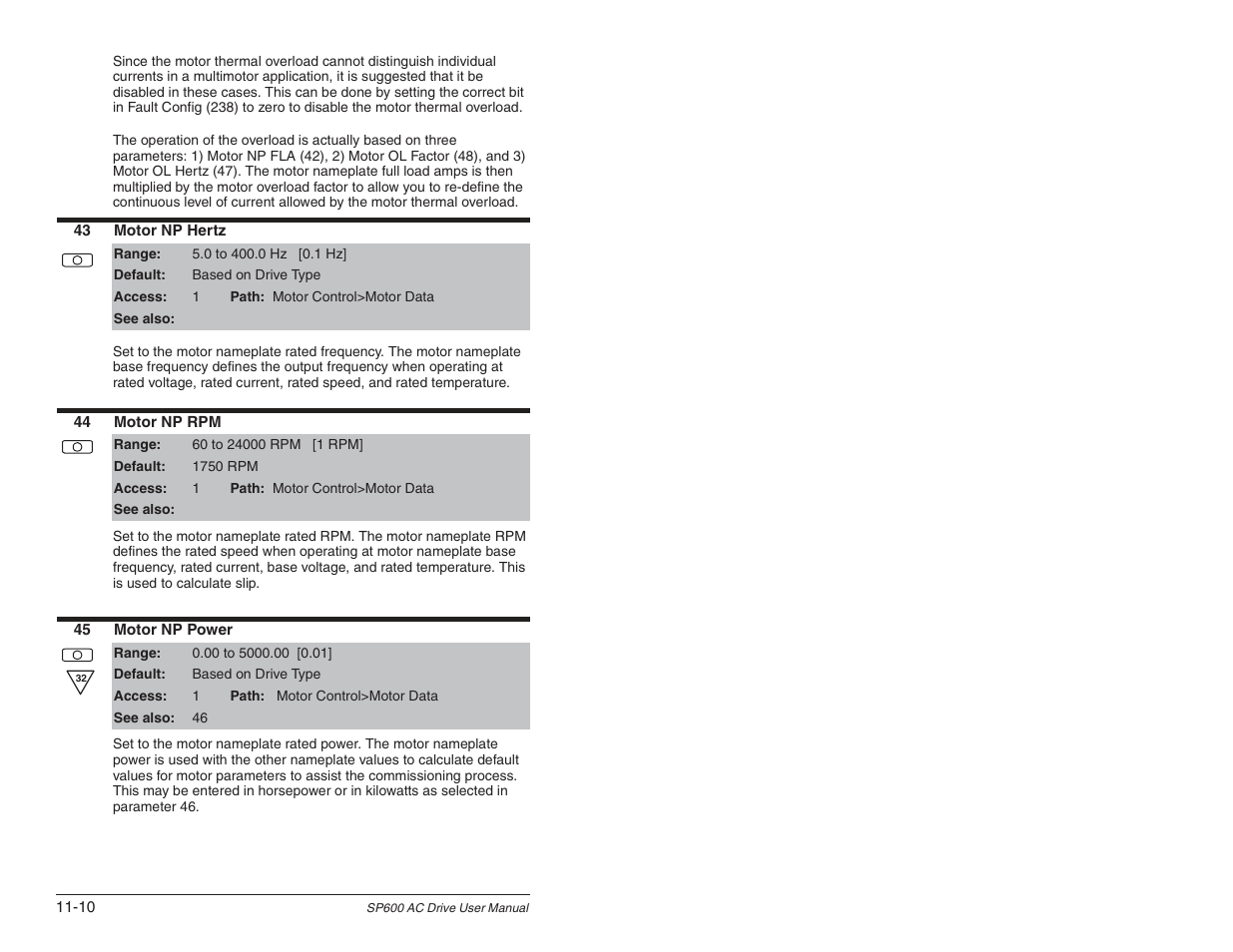 Rockwell Automation SP600 User Manual Version 3.0 User Manual | Page 112 / 274