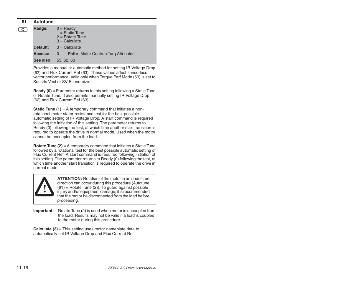 Rockwell Automation SP600 User Manual Version 3.0 User Manual | Page 118 / 274