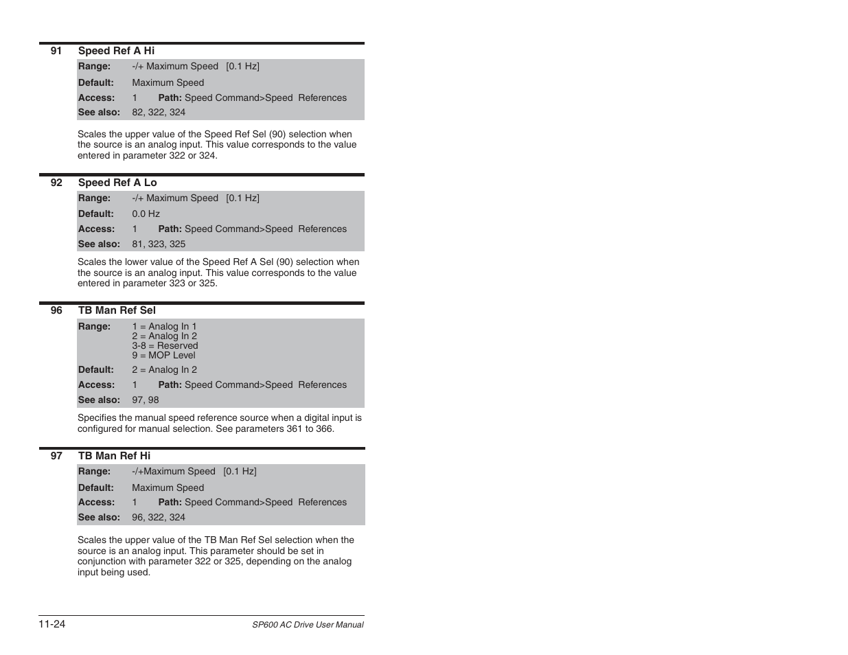 Rockwell Automation SP600 User Manual Version 3.0 User Manual | Page 126 / 274