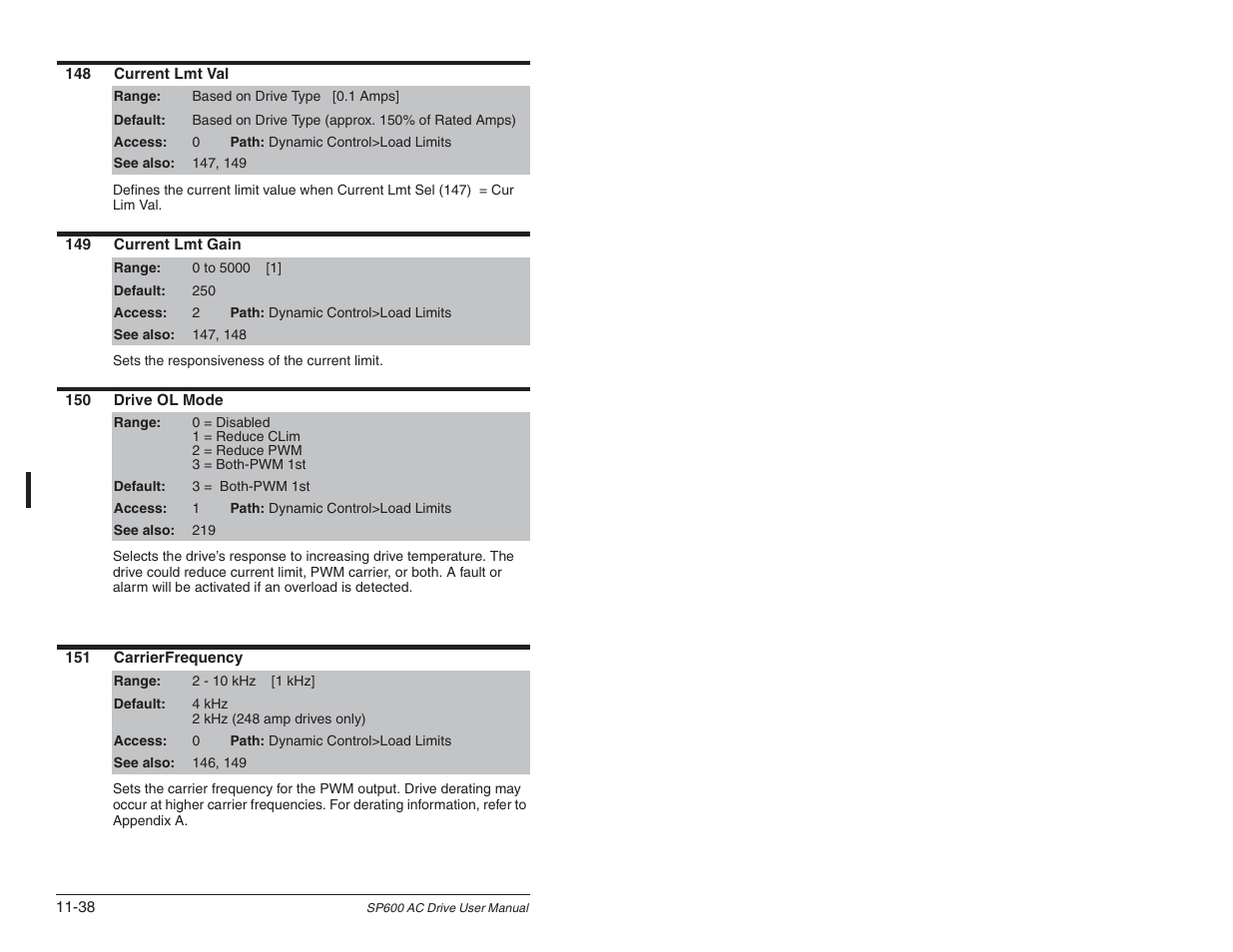 Rockwell Automation SP600 User Manual Version 3.0 User Manual | Page 140 / 274