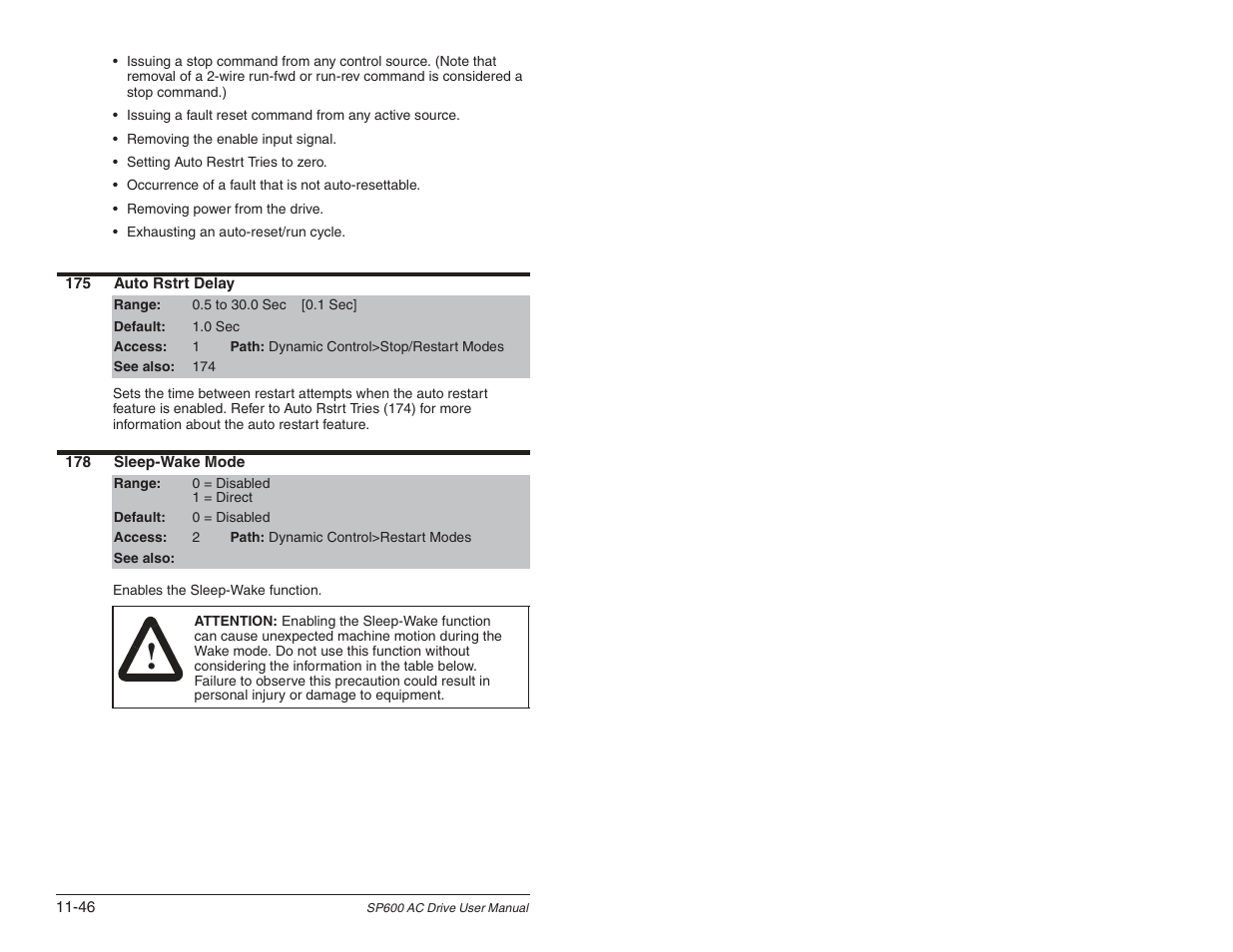 Rockwell Automation SP600 User Manual Version 3.0 User Manual | Page 148 / 274