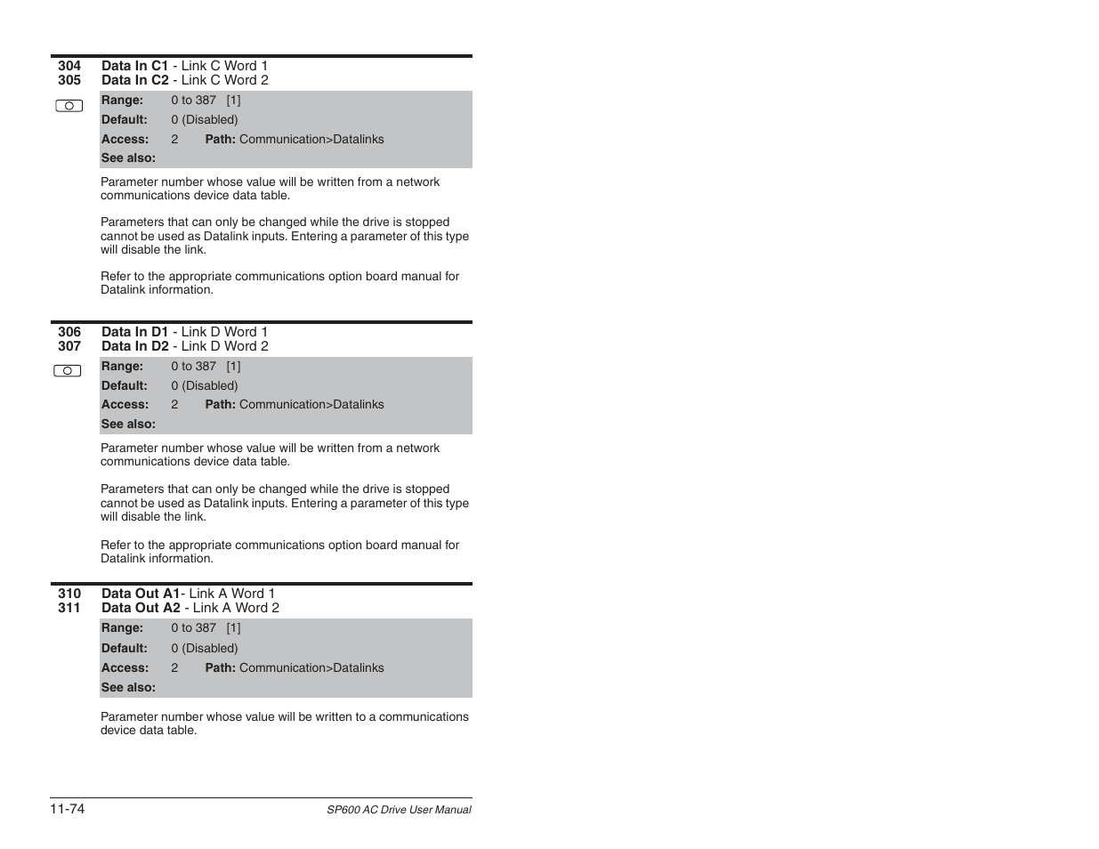 Rockwell Automation SP600 User Manual Version 3.0 User Manual | Page 176 / 274