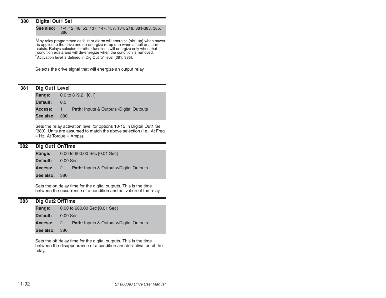 Rockwell Automation SP600 User Manual Version 3.0 User Manual | Page 194 / 274