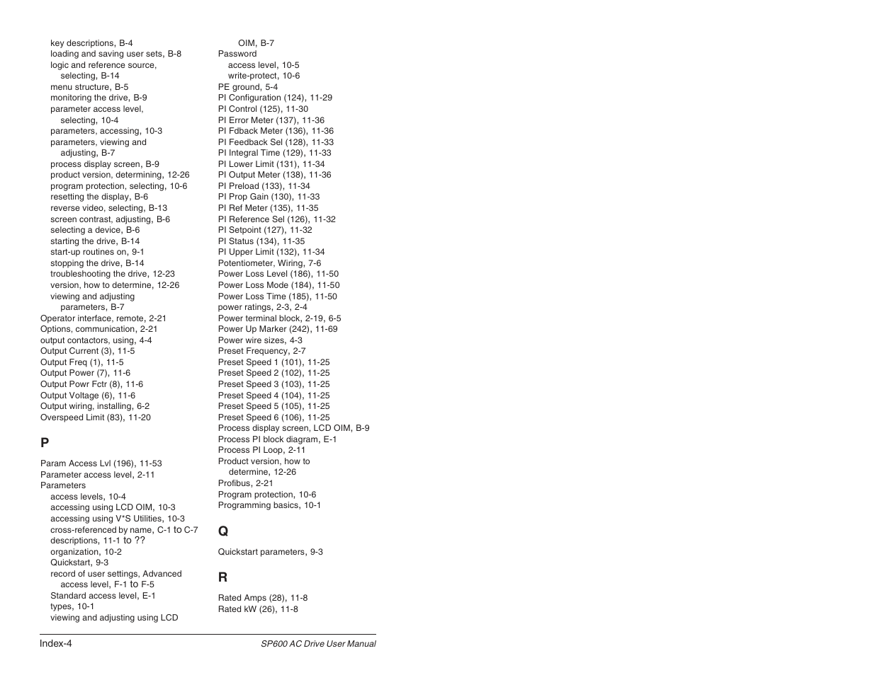 Rockwell Automation SP600 User Manual Version 3.0 User Manual | Page 270 / 274