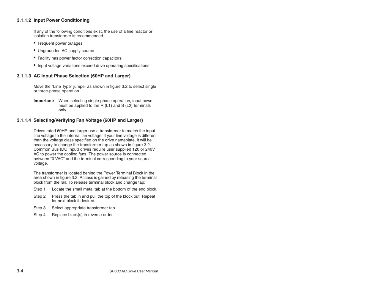 Rockwell Automation SP600 User Manual Version 3.0 User Manual | Page 40 / 274