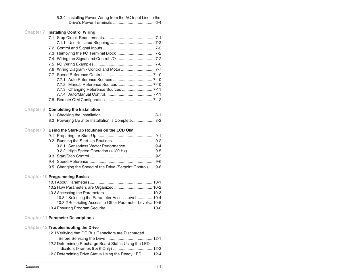 Rockwell Automation SP600 User Manual Version 3.0 User Manual | Page 5 / 274