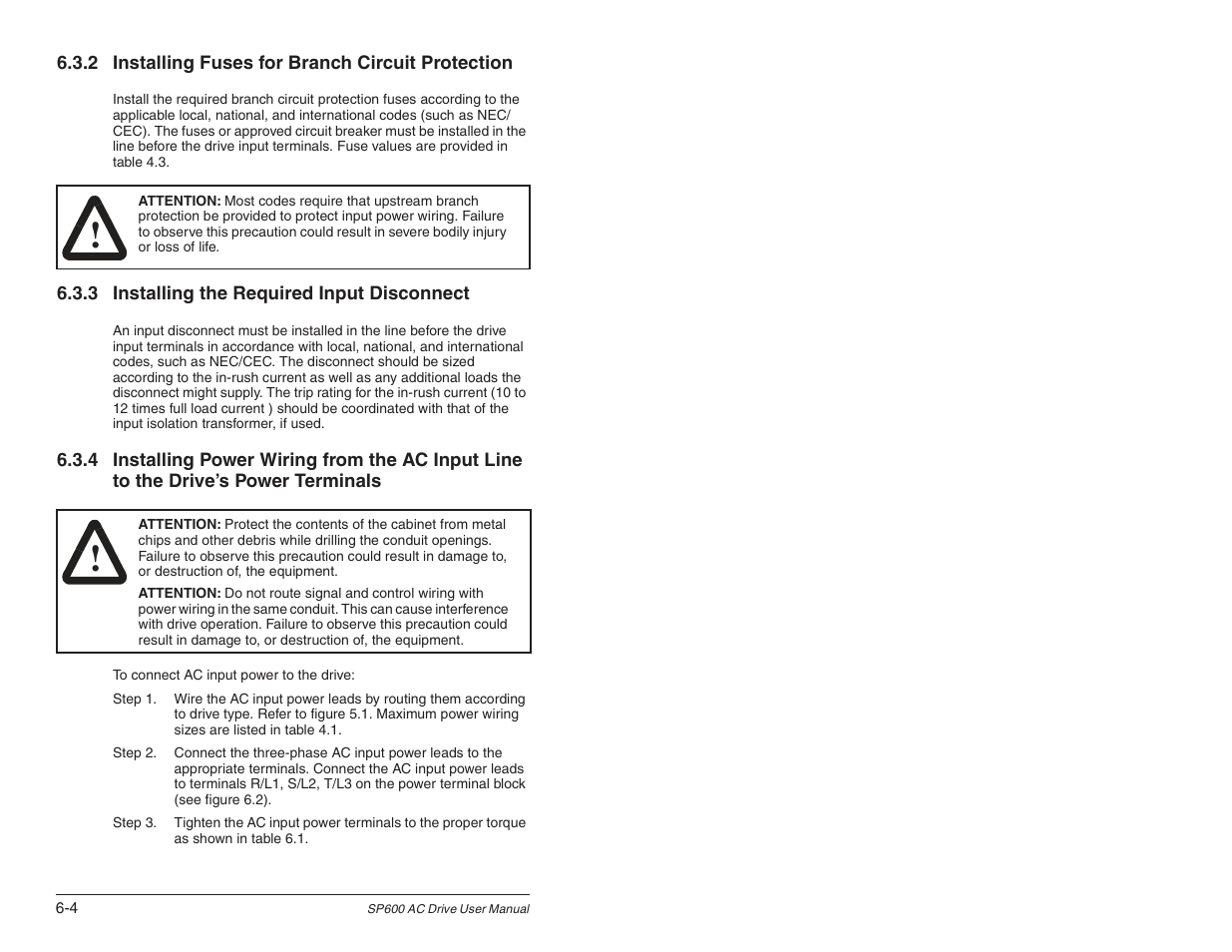 Rockwell Automation SP600 User Manual Version 3.0 User Manual | Page 70 / 274