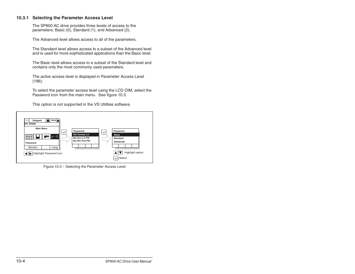 Rockwell Automation SP600 User Manual Version 3.0 User Manual | Page 98 / 274