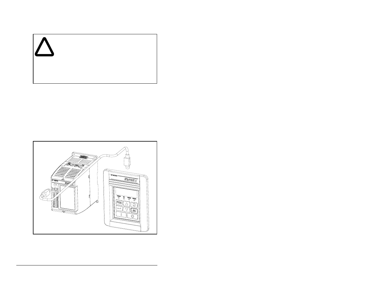 3 anschließen der fernbedienung an den fu | Rockwell Automation SP200  AC Drive Remote Keypad M/N S20-RK1 User Manual | Page 66 / 142