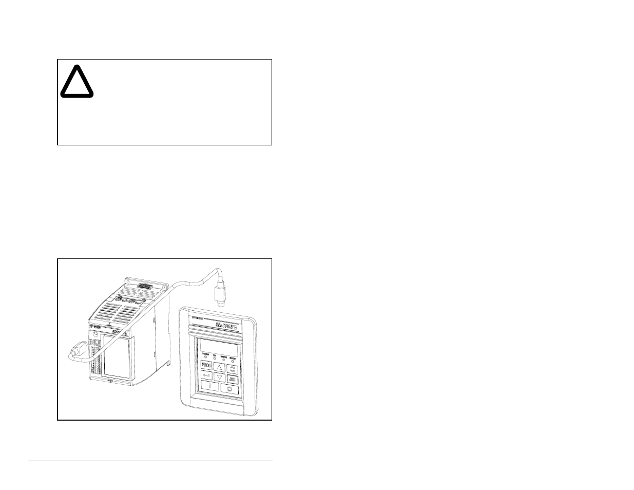 3 collegamento del tastierino remoto all’inverter | Rockwell Automation SP200  AC Drive Remote Keypad M/N S20-RK1 User Manual | Page 88 / 142