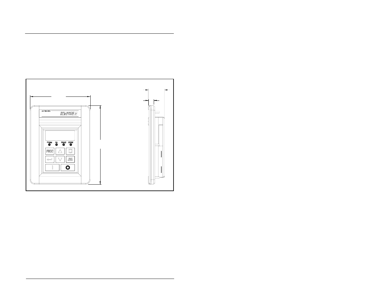 Ppendice, Specifiche tecniche | Rockwell Automation SP200  AC Drive Remote Keypad M/N S20-RK1 User Manual | Page 93 / 142