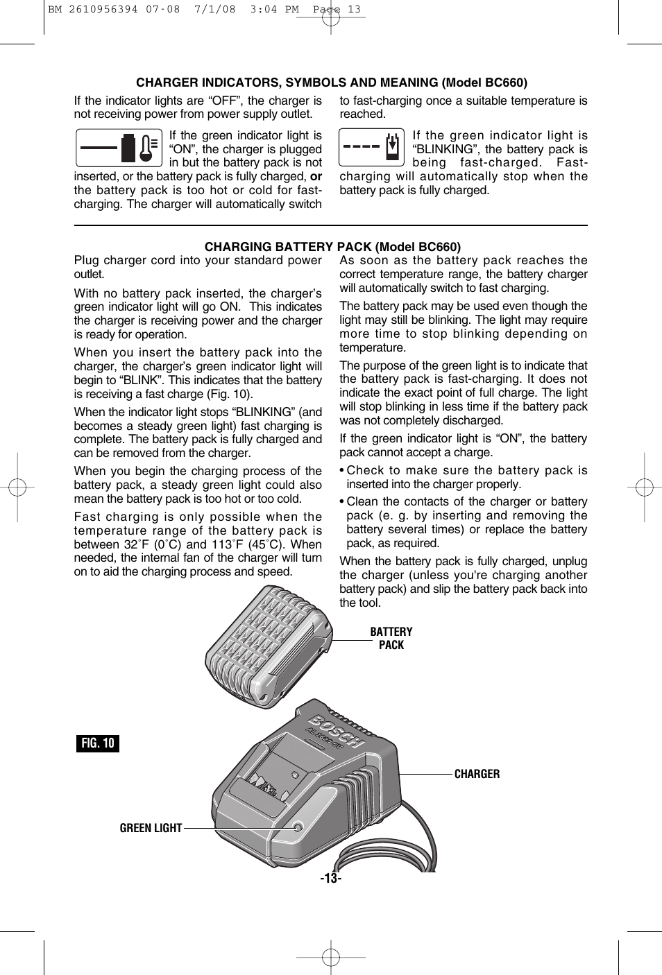 Bosch 17618 User Manual | Page 13 / 52