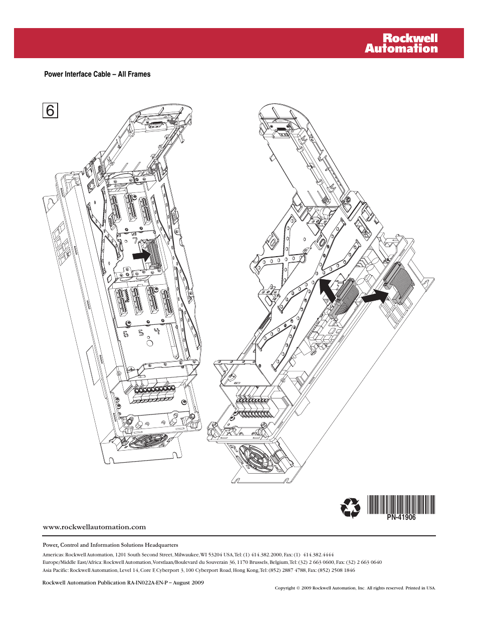 Rockwell Automation 753 Control Pod and Power Interface Cable User Manual | Page 4 / 4