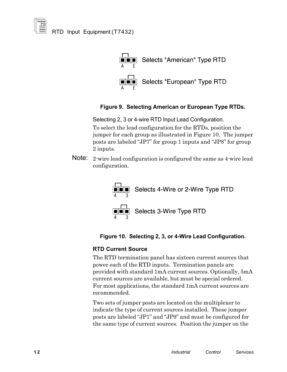 Rockwell Automation T743x-xx ICS Regent+Plus RTD Input Equipment User Manual | Page 12 / 26