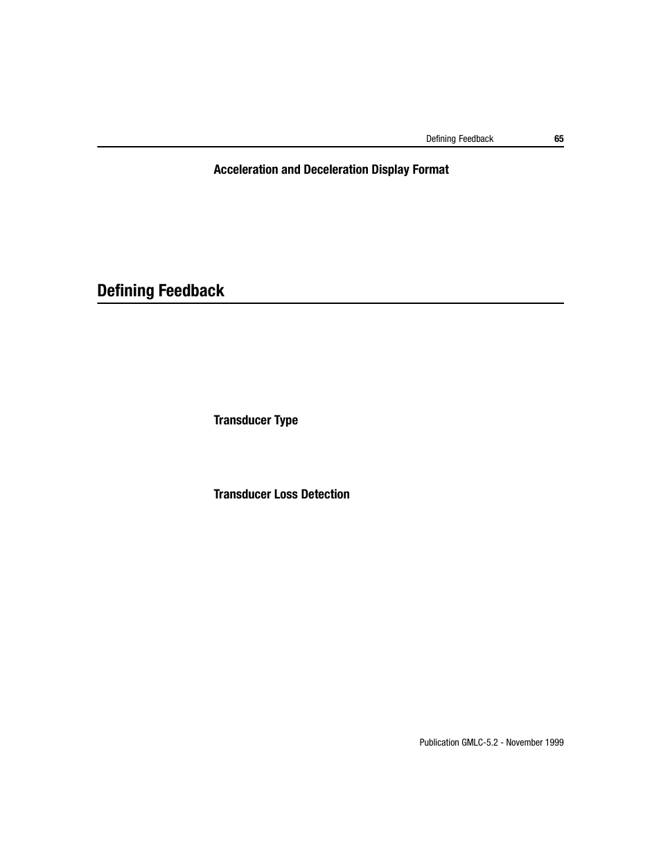 Defining feedback | Rockwell Automation GMLC Reference Manual User Manual | Page 102 / 958