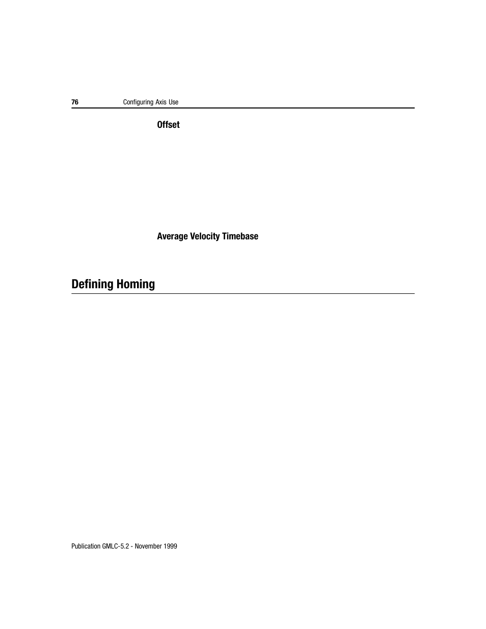 Defining homing | Rockwell Automation GMLC Reference Manual User Manual | Page 113 / 958