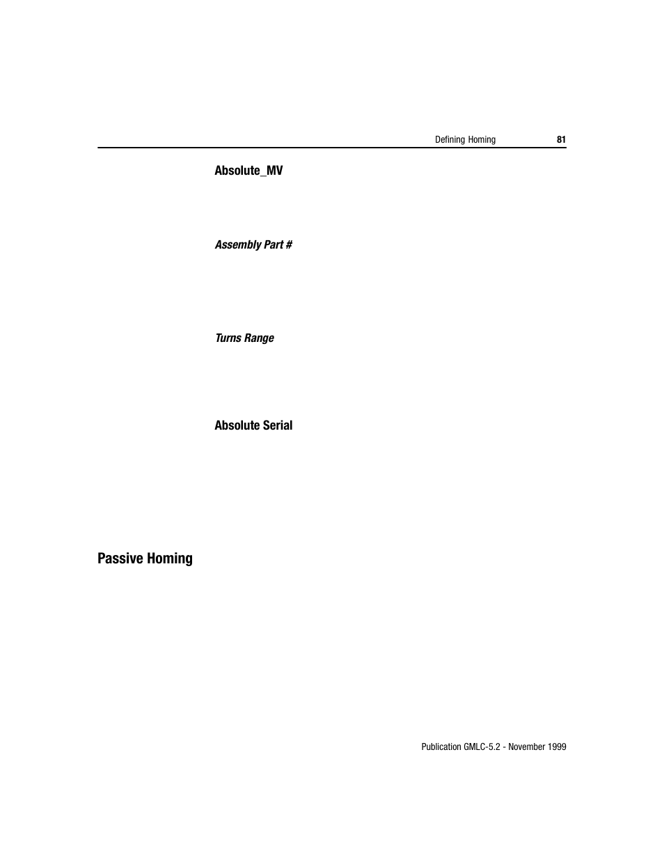 Passive homing | Rockwell Automation GMLC Reference Manual User Manual | Page 118 / 958