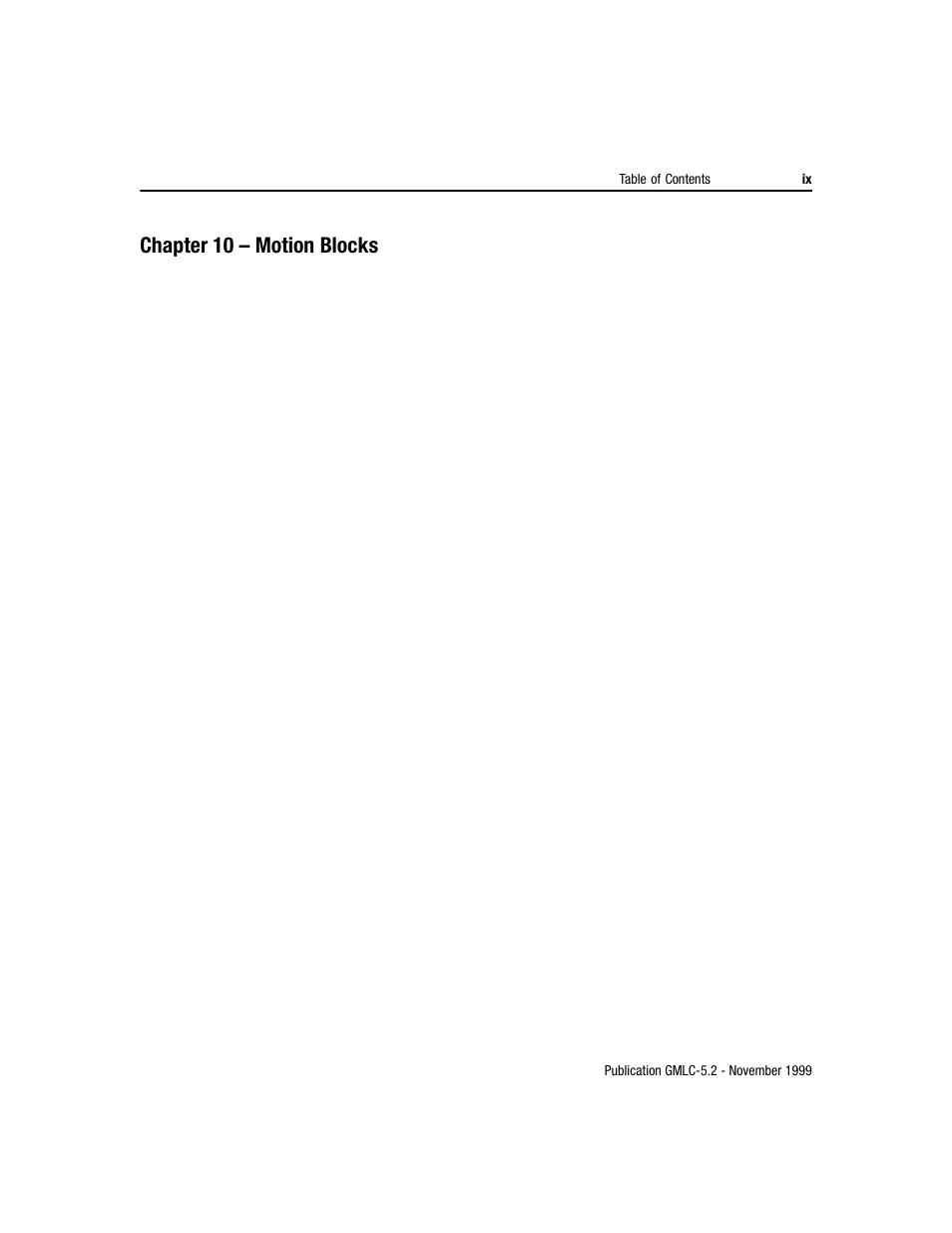 Chapter 10 – motion blocks | Rockwell Automation GMLC Reference Manual User Manual | Page 12 / 958