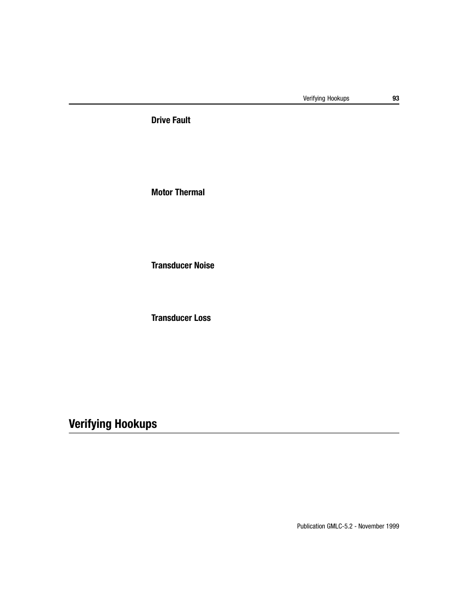 Verifying hookups | Rockwell Automation GMLC Reference Manual User Manual | Page 130 / 958