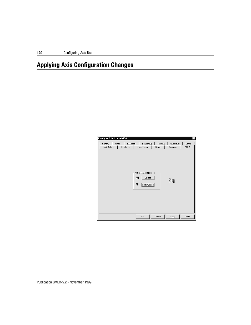 Applying axis configuration changes | Rockwell Automation GMLC Reference Manual User Manual | Page 157 / 958