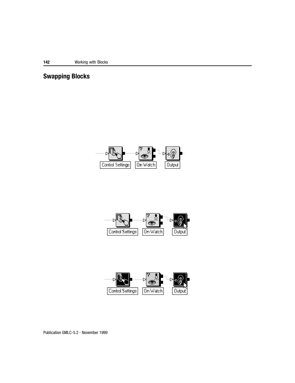 Swapping blocks | Rockwell Automation GMLC Reference Manual User Manual | Page 179 / 958