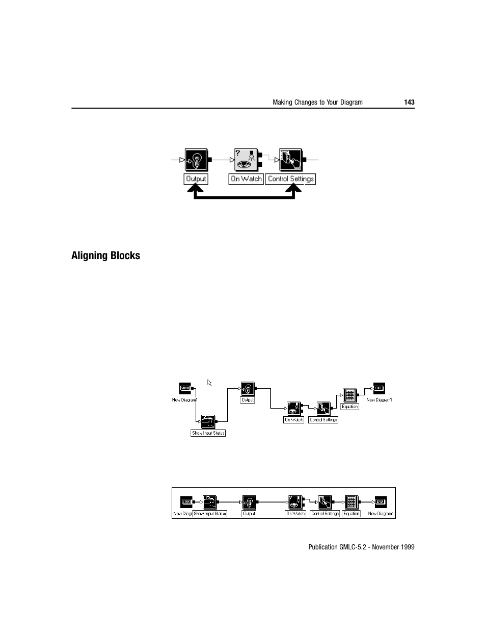 Aligning blocks | Rockwell Automation GMLC Reference Manual User Manual | Page 180 / 958