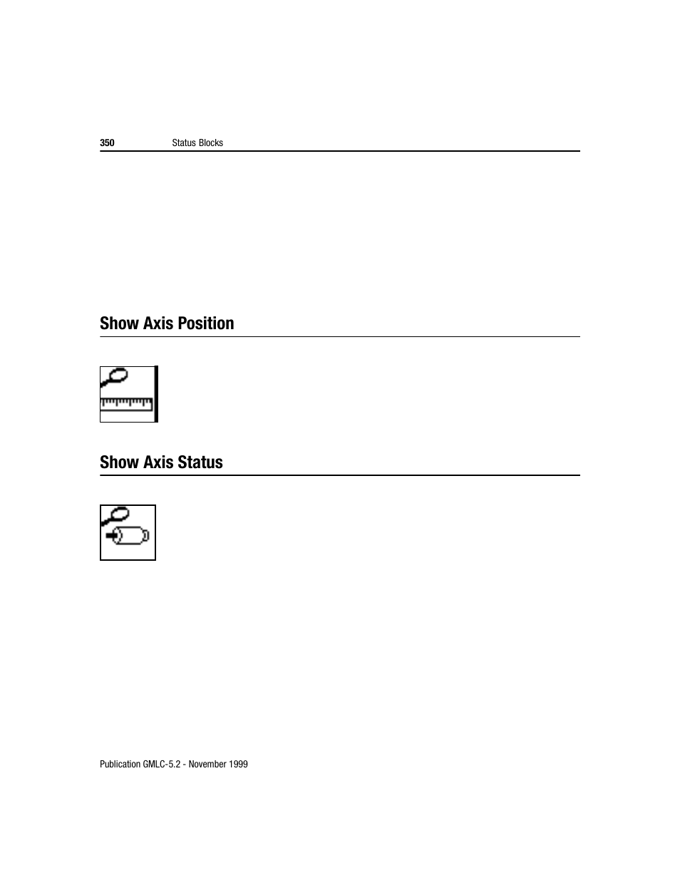 Show axis position, Show axis status | Rockwell Automation GMLC Reference Manual User Manual | Page 387 / 958