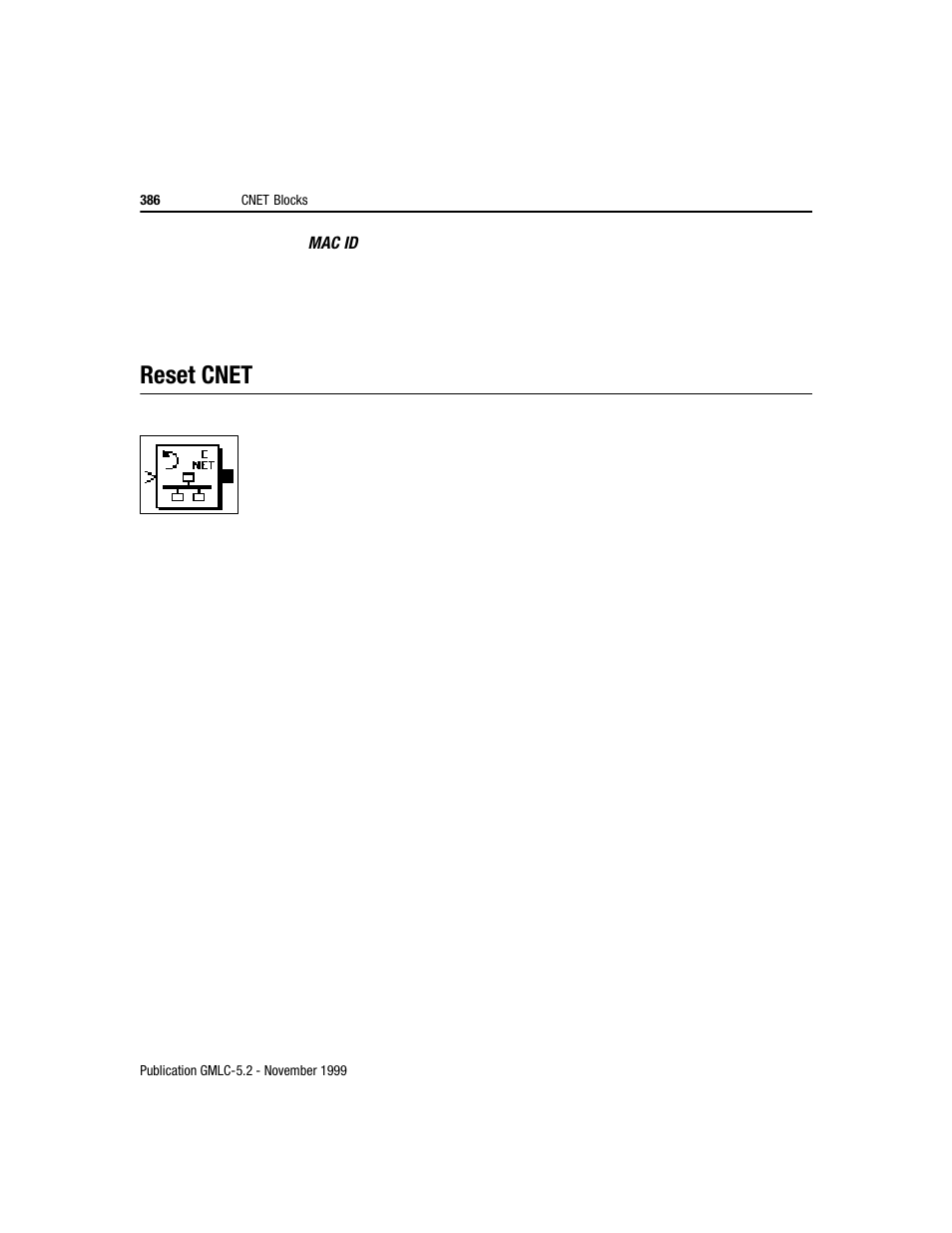 Reset cnet | Rockwell Automation GMLC Reference Manual User Manual | Page 423 / 958