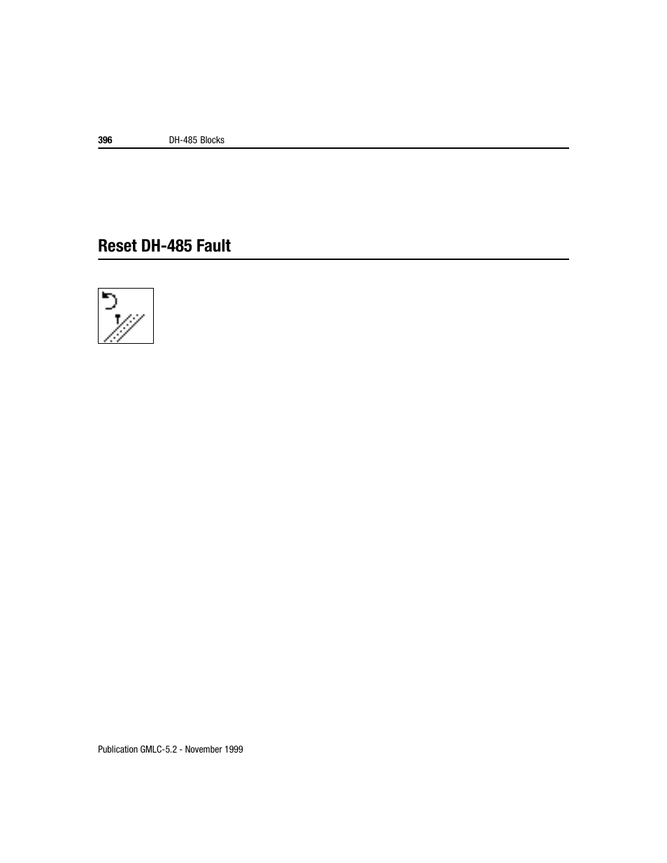 Reset dh-485 fault | Rockwell Automation GMLC Reference Manual User Manual | Page 433 / 958