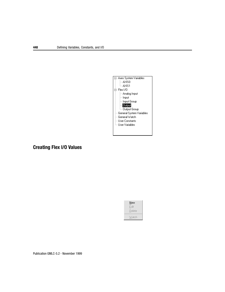 Creating flex i/o values | Rockwell Automation GMLC Reference Manual User Manual | Page 485 / 958