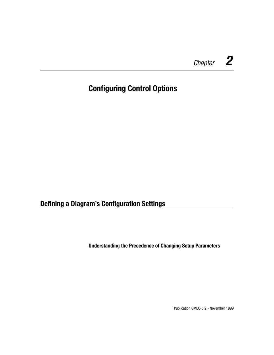 Configuring control options, Chapter, Defining a diagram’s configuration settings | Rockwell Automation GMLC Reference Manual User Manual | Page 66 / 958