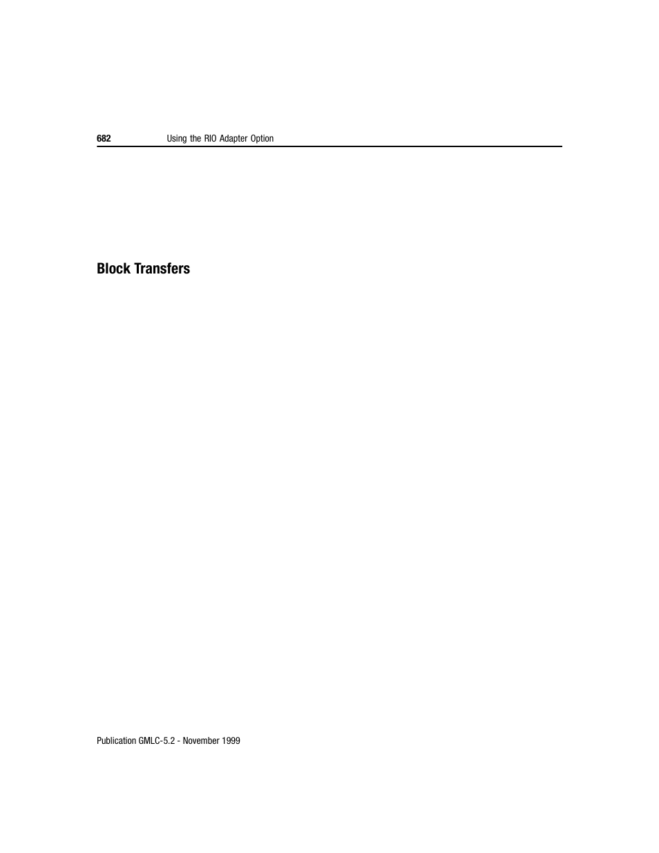 Block transfers | Rockwell Automation GMLC Reference Manual User Manual | Page 719 / 958