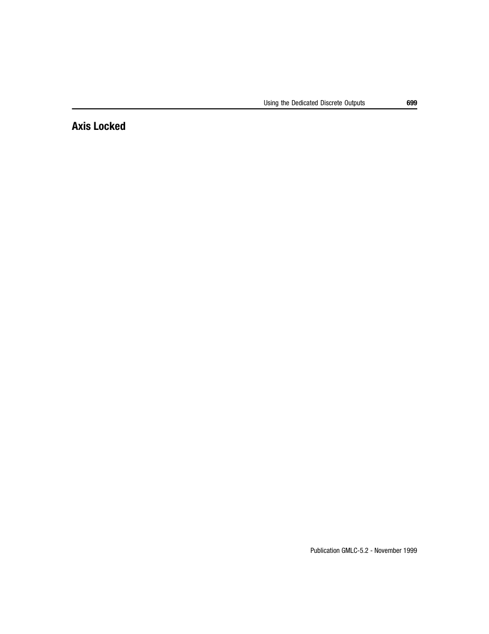 Axis locked | Rockwell Automation GMLC Reference Manual User Manual | Page 736 / 958