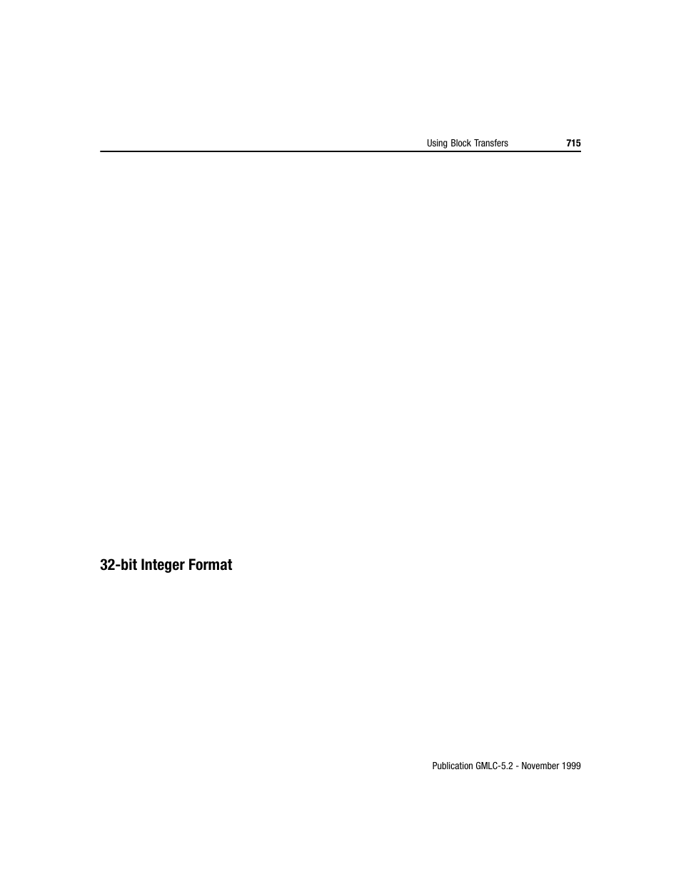 Bit integer format | Rockwell Automation GMLC Reference Manual User Manual | Page 752 / 958