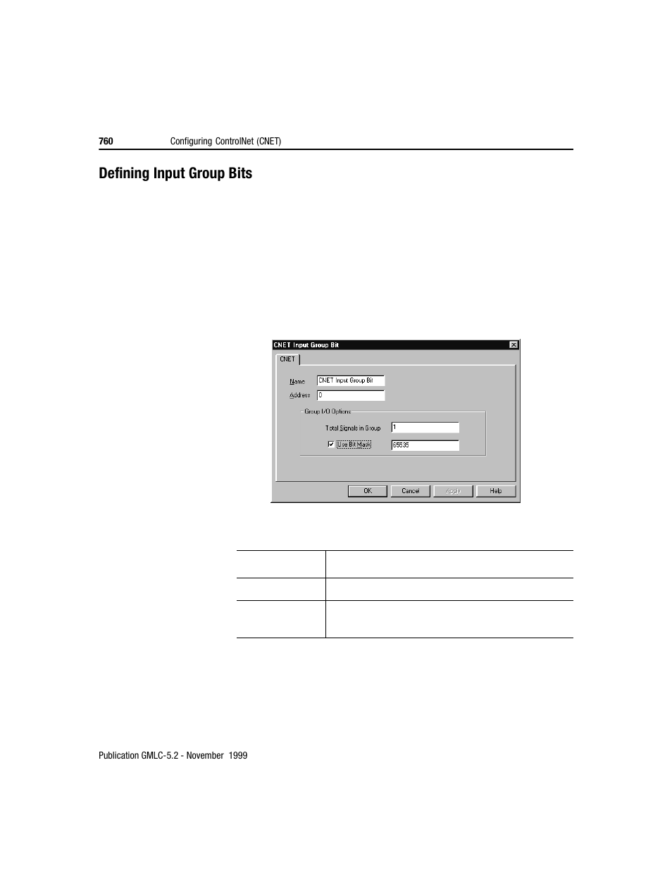 Defining input group bits | Rockwell Automation GMLC Reference Manual User Manual | Page 797 / 958