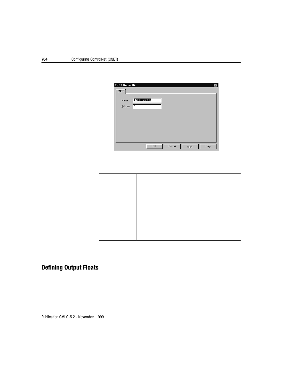 Defining output floats | Rockwell Automation GMLC Reference Manual User Manual | Page 801 / 958