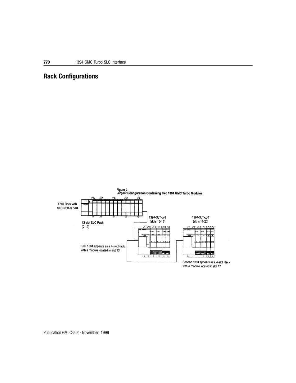 Rack configurations | Rockwell Automation GMLC Reference Manual User Manual | Page 807 / 958