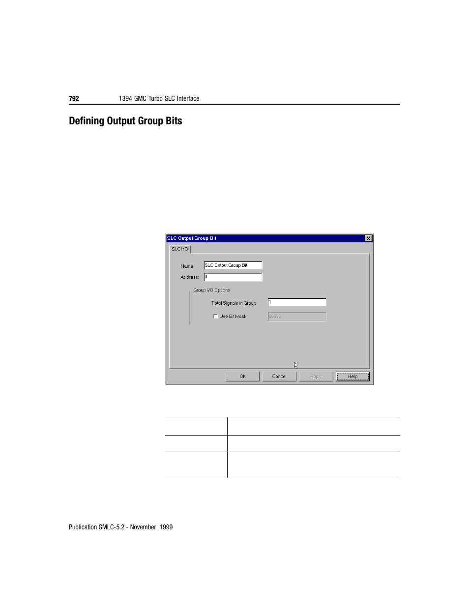 Defining output group bits | Rockwell Automation GMLC Reference Manual User Manual | Page 829 / 958