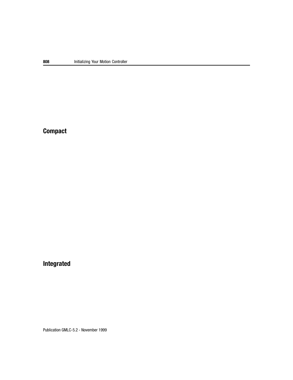 Compact, Integrated | Rockwell Automation GMLC Reference Manual User Manual | Page 845 / 958