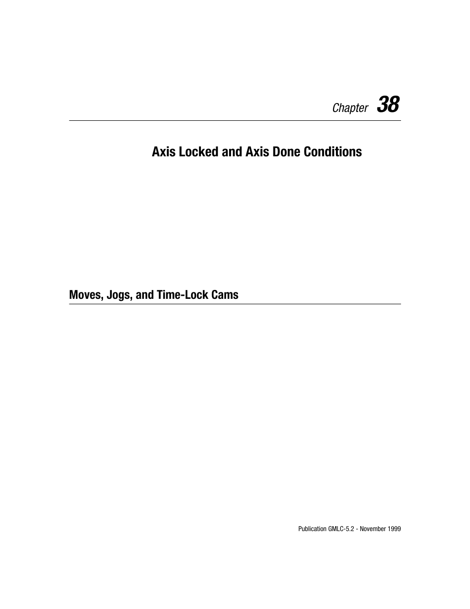 Axis locked and axis done conditions, Chapter | Rockwell Automation GMLC Reference Manual User Manual | Page 852 / 958