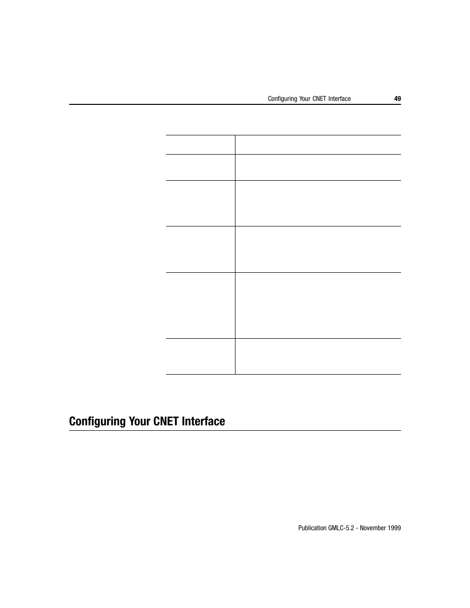 Configuring your cnet interface | Rockwell Automation GMLC Reference Manual User Manual | Page 86 / 958