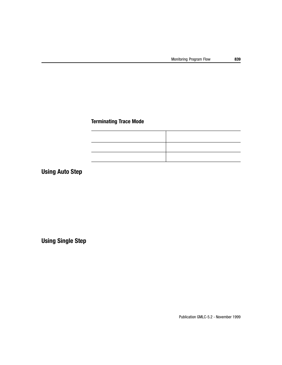 Using auto step, Using single step | Rockwell Automation GMLC Reference Manual User Manual | Page 876 / 958