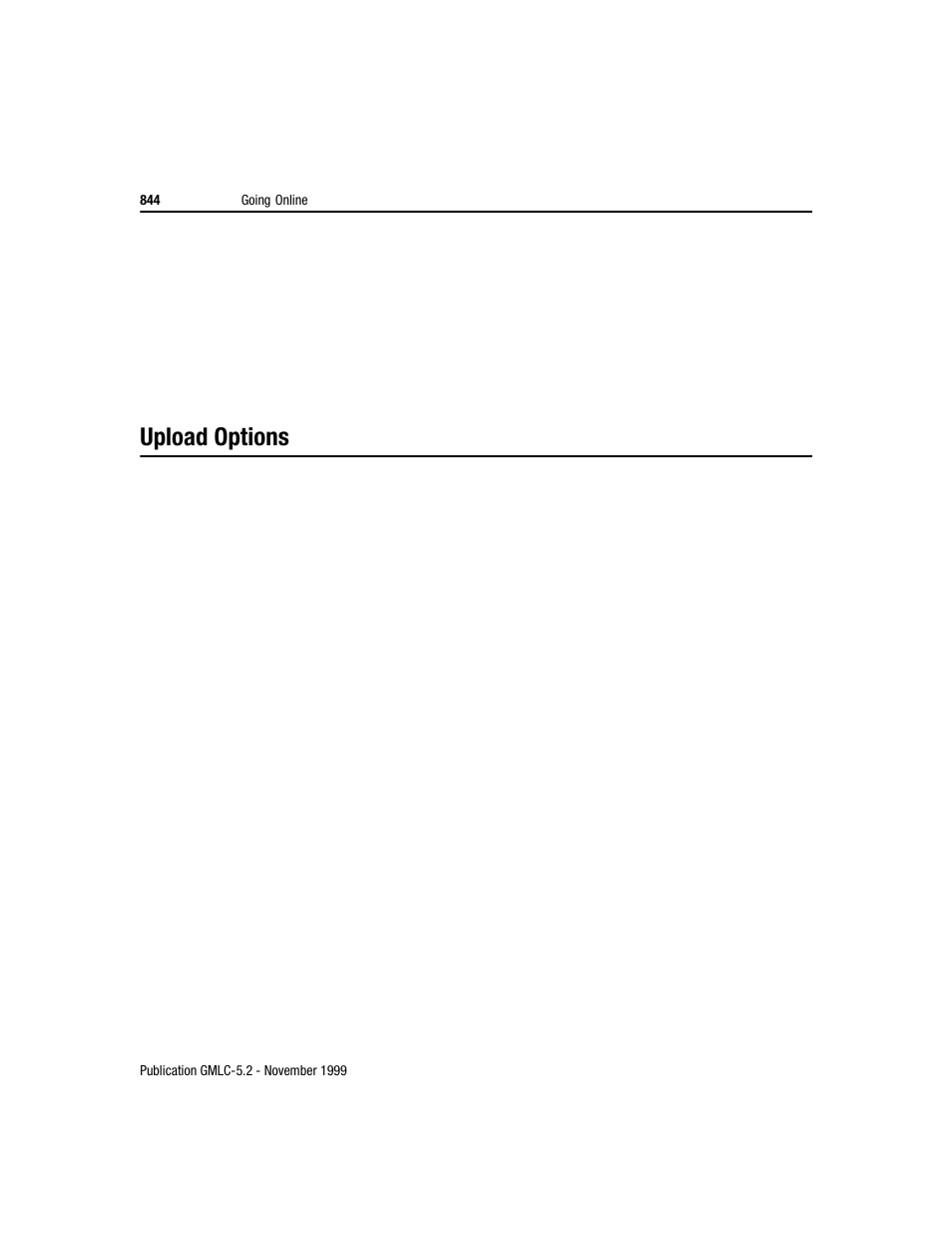 Upload options | Rockwell Automation GMLC Reference Manual User Manual | Page 881 / 958