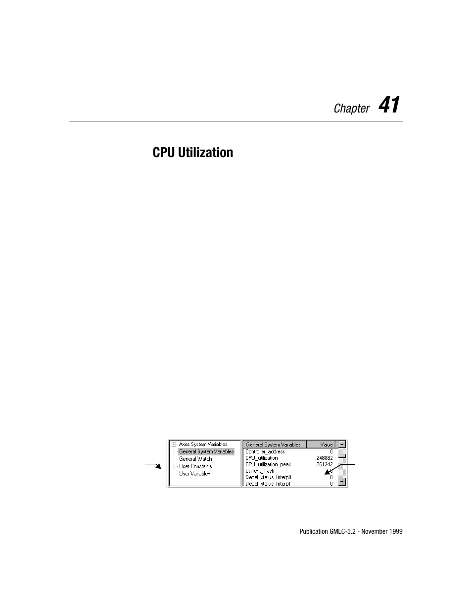 Cpu utilization, Chapter | Rockwell Automation GMLC Reference Manual User Manual | Page 886 / 958