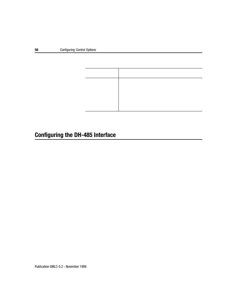 Configuring the dh-485 interface | Rockwell Automation GMLC Reference Manual User Manual | Page 93 / 958