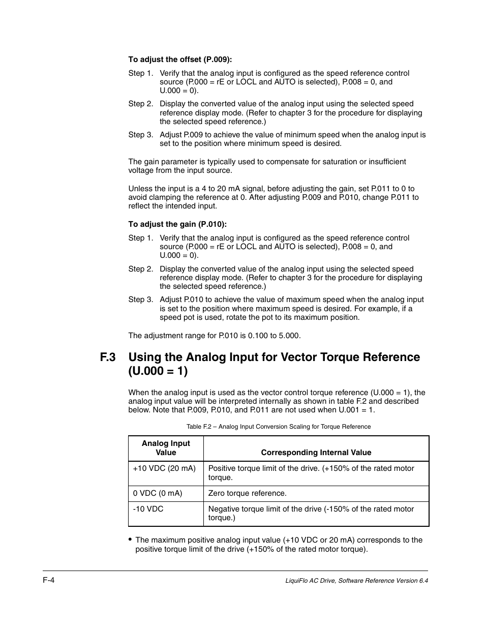 Rockwell Automation Liqui-Flo AC GP Vector Drive Version 6.4 User Manual | Page 206 / 226